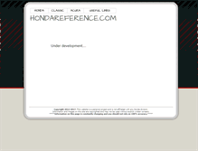 Tablet Screenshot of hondareference.com